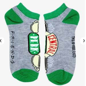 Friends central perk no show socks